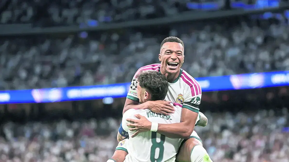 Mbappé cumpre em Roma 100 jogos na Liga dos Campeões