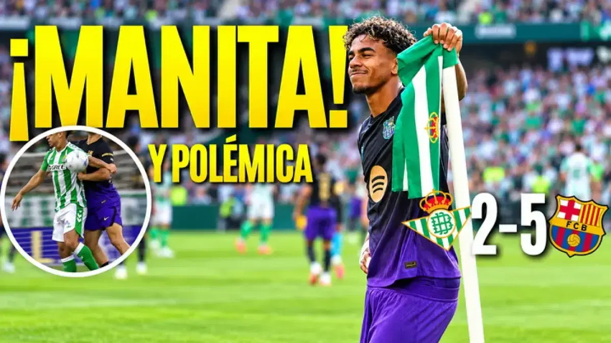 Barcelona reforça liderança após golear Betis em jornada