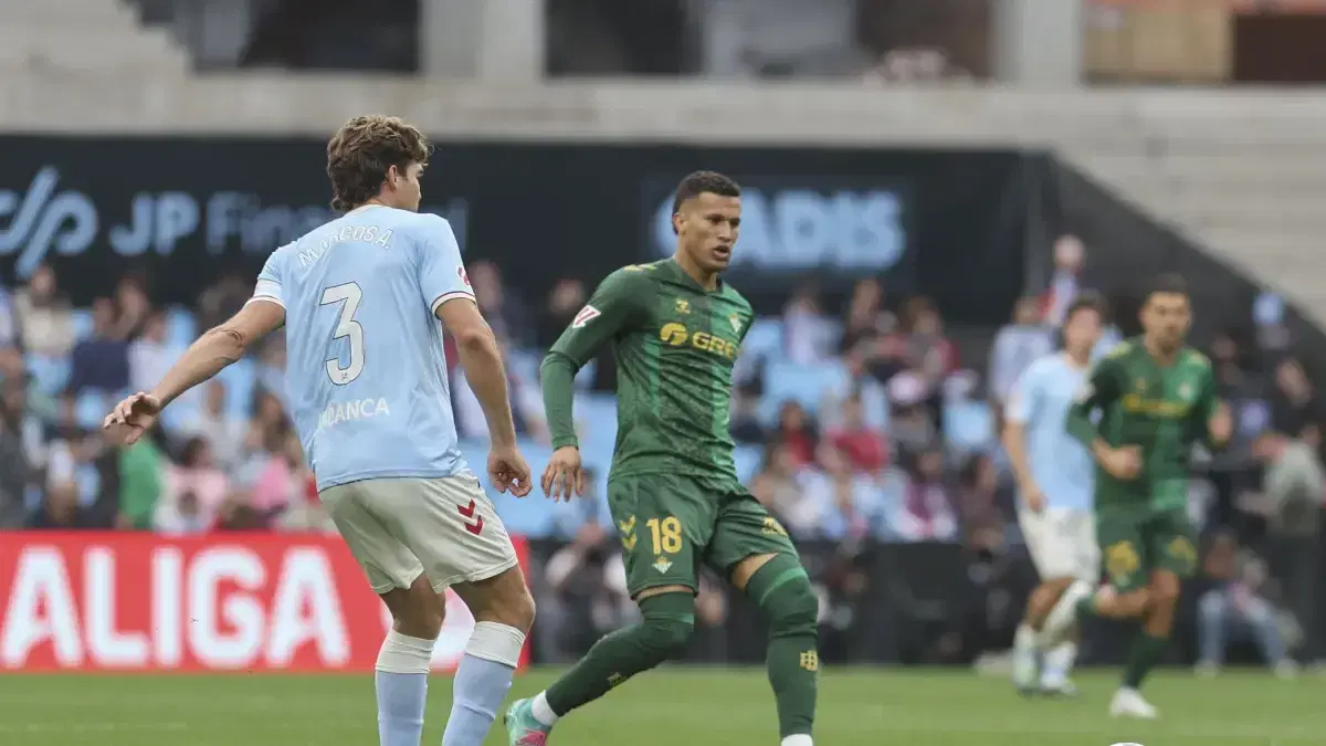 Celta - Betis, em jogo da LaLiga EA Sports