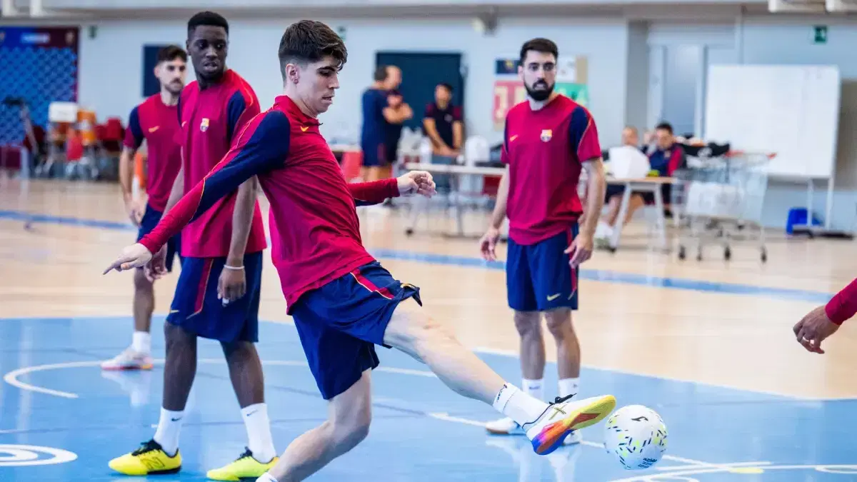 Ambição máxima no regresso do Barça de futsal à Champions
