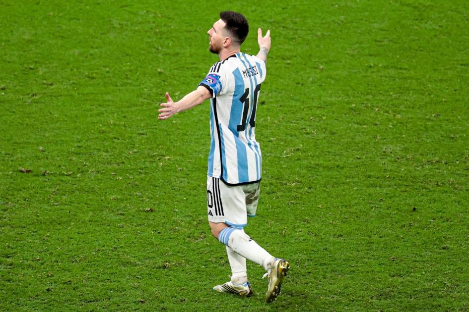 Lionel Messi becomes the oldest player to start in the