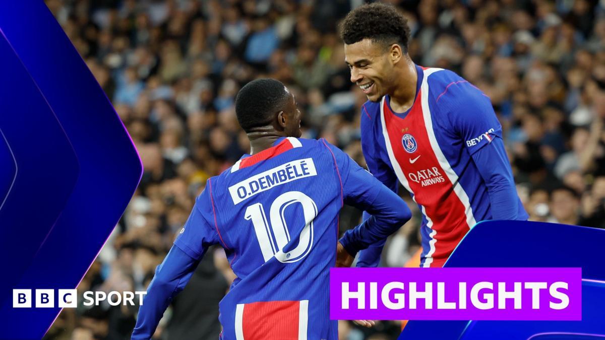 Destaques - Liga dos Campeões - Manchester City 2-4 PSG