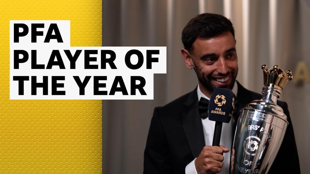 Bruno Fernandes expressa orgulho ao vencer o prémio PFA de