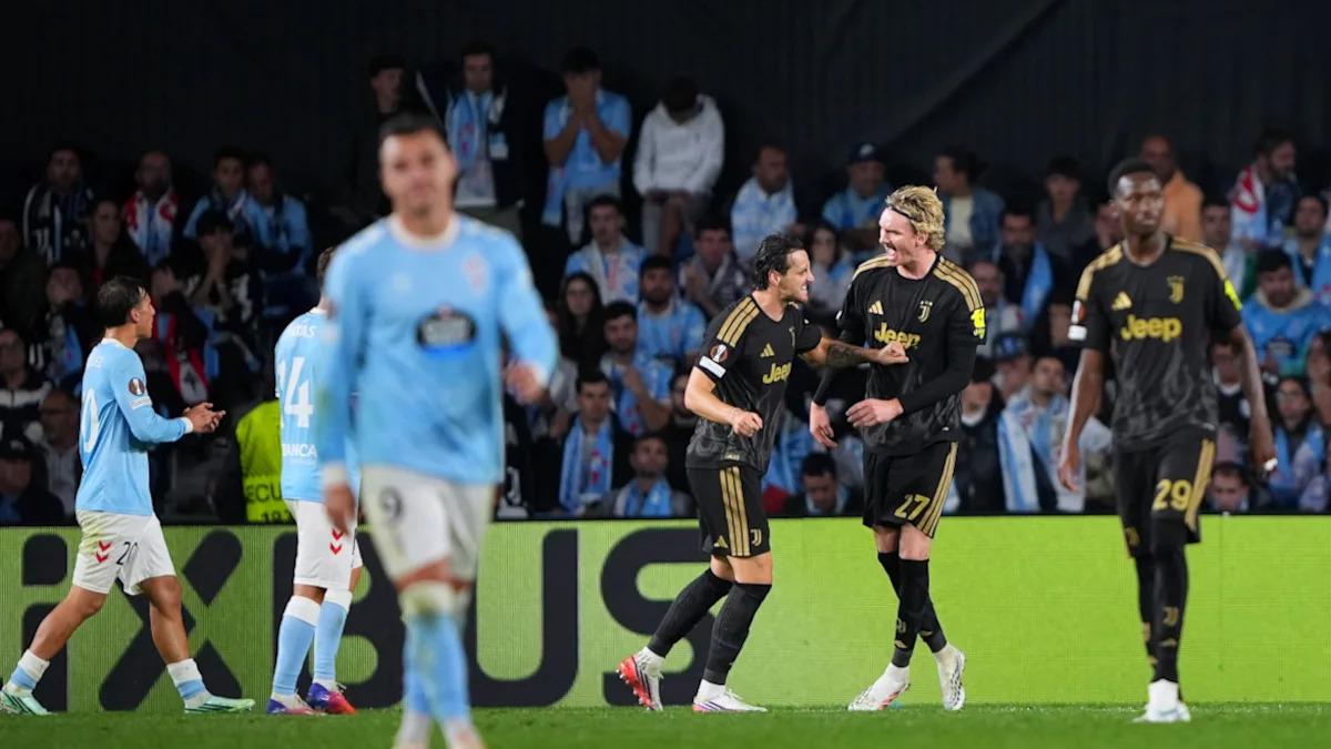 UEL | Celta Vigo 1-2 Juventus: Kolo Muani completa uma