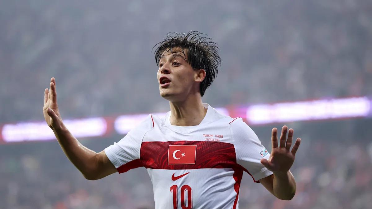 Arsenal mantém interesse em Arda Güler (Real Madrid)