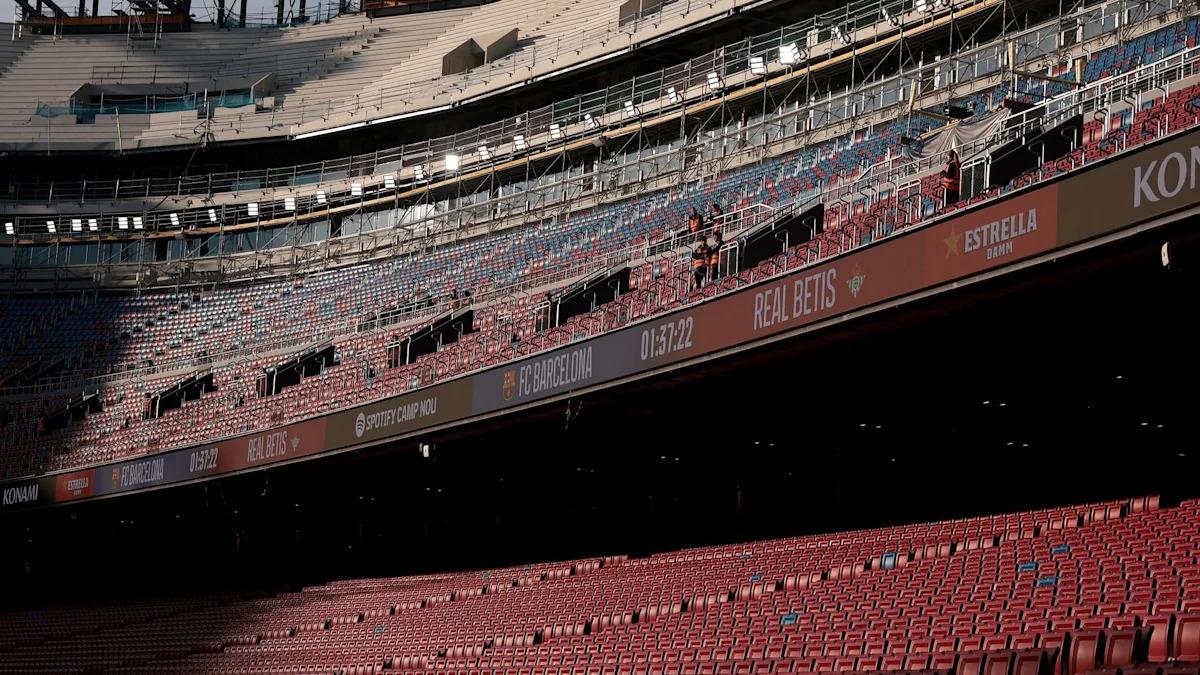 Spotify Camp Nou do Barcelona terá apenas 6.000 novos