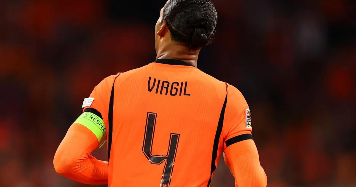 Virgil van Dijk celebra 100ª internacionalização com