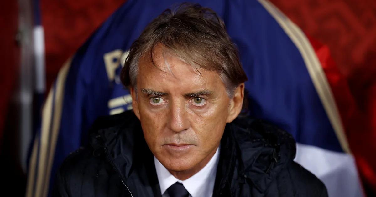 Reacção de Mancini ao apito final mostra que Itália não