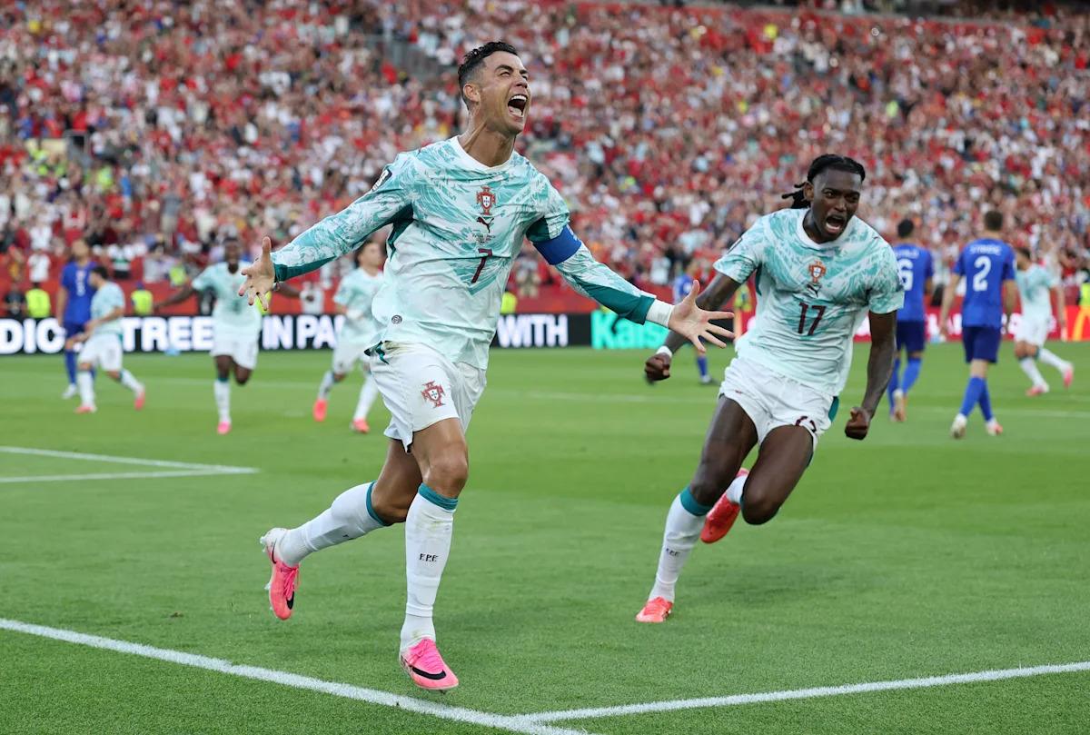 Cristiano Ronaldo finalmente quebra maldição nas eliminatórias da Copa do Mundo 💥