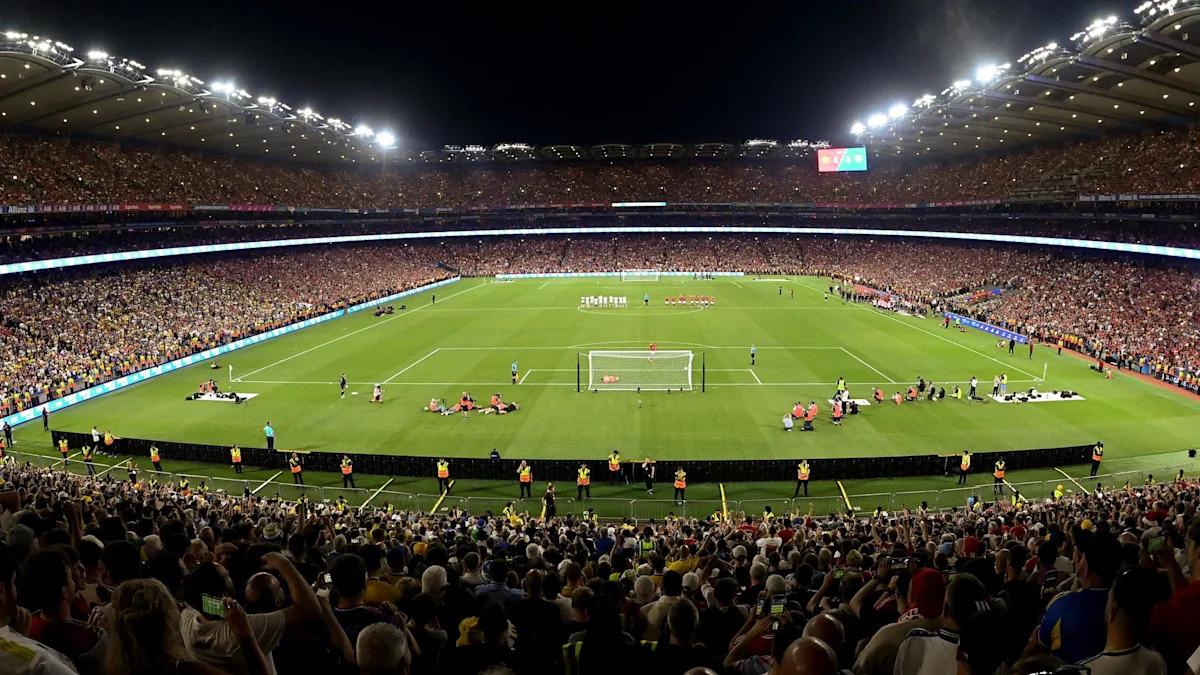 Mais história em Croke Park com vitória do Man Utd sobre o